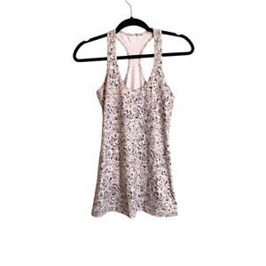 Lululemon Athletica  Racerback RCB Tank Grey Multicolor Size Small